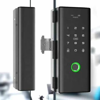 MP-S805 Wifi Цифровой электронный Умный Дверной замок с отпечатками пальцев для Стеклянных дверей