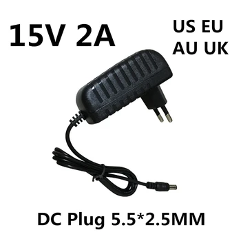 Адаптер Зарядного Устройства 15V 2A для Портативного Беспроводного Bluetooth-Динамика Marshall Stockwell Advent t AW870 ADV-W801 ADVW801