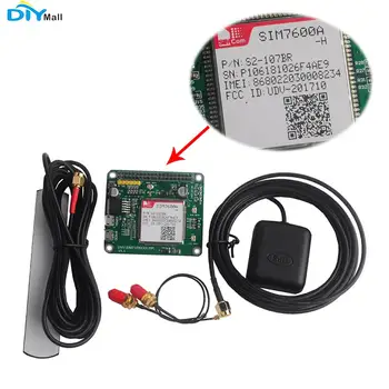 4G Плата развития для Arduino Raspberry Pi RPI LTE CAT-4 Аудио GSM GPS Плата расширения 150MPS SIM7600A-H