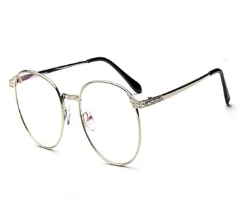 очки для близорукости с металлической отделкой, очки для близорукости, очки по рецепту для мужчин и женщин, очки с диоптриями от -1,0 до -6,0