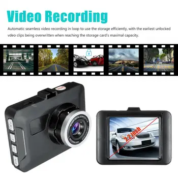 Автомобильный Видеорегистратор Видеорегистратор Dash Cam 1080P 3 В 1 Видеорегистраторы С Камерой заднего вида 2,2 дюймовый Видеорегистратор Dashcam Dvrs Для Автомобилей Dvr