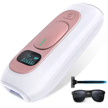 Розовый портативный IPL-эпилятор для замораживания волос своими Руками IPL-эпилятор для лазерной Эпиляции Профессиональный