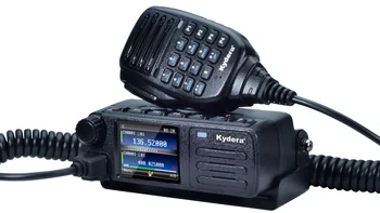 Двухдиапазонный 20 Вт Мини DMR мобильный радиоприемник UHF VHF двухстороннее радио walkie talkie автомобильное любительское автомобильное радио