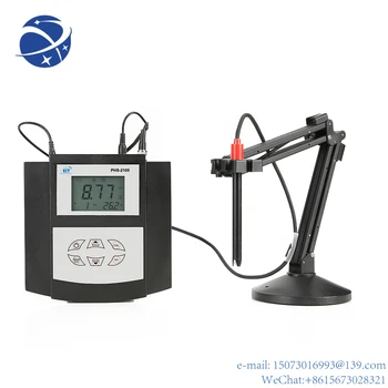 YunYi pHS-2105 лабораторный фарфоровый настольный цифровой тестер pH / Temp / Orp воды pH-метр контроллер