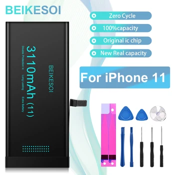 Аккумулятор BEIKESOI Для iPhone 11 pro max для Apple iPhone bateria Для iPhone 11 11pro 11promax Аккумулятор мобильного телефона с Инструментом