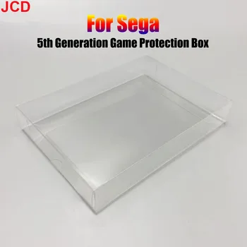 JCD 1шт Для Sega MD Sega 5-го Поколения Игровая Коробка Для Защиты ДОМАШНИХ ЖИВОТНЫХ Коробка Для Хранения Коллекции Коробка для Дисплея Прозрачная Коробка