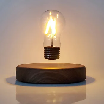 Креативная светодиодная лампа с магнитной левитацией 2021, плавающая светодиодная лампа для подарка на день рождения, плавающий светильник для украшения комнаты, домашнего офиса