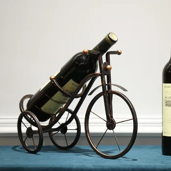 Европейская креативная винная полка, индивидуальность, винный шкаф, украшение винной полки, железная полка для бутылок вина, полка для красного вина