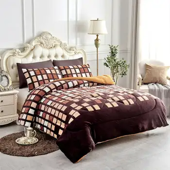 Одеяло для кровати, Пушистое и мягкое, Реверсивное, Толстое, Queen 75 