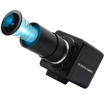 Веб-камера для ноутбука ELP с переменным фокусным расстоянием 5-50 мм, 8-Мегапиксельный цветной Сенсор IMX179, Мини HD, онлайн-камера для ПК с Зумом