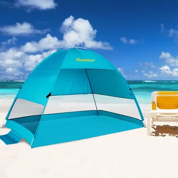 Пляжная палатка Pop-Up Beach Umbrella Sun Shelter Pop Up UV50 + Canpoy от Alvantor, Coolhut Plus tent кемпинговая палатка