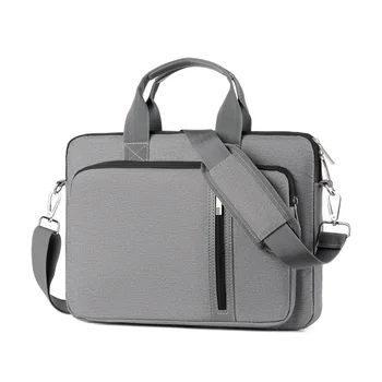 Водонепроницаемая сумка для ноутбука 13,3 14 15,6 17,3 дюймов Чехол для ноутбука Macbook Air Pro Компьютерная сумка на плечо Женский портфель
