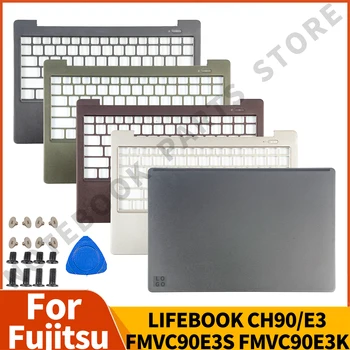 Запчасти Для ноутбуков Fujitsu LIFEBOOK CH90/E3 FMVC90E3S FMVC90E3K ЖК-задняя крышка Подставка для рук Клавиатура US/JP Встроенный Динамик FastShip
