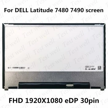 14,0 IPS ЖК-экран для ноутбука LP140WF7-SPH1 Подходит NV140FHM-N47 Для DELL Latitude 7480 7490 светодиодный Дисплей Без касания 1920x1080 30pin eDP