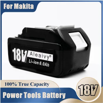 Makita 18V С зарядным устройством 6.0Ah Литий-ионный аккумулятор Для электроинструмента Makita 18 v Батареи BL1840 BL1850 BL1830 BL1860B LXT