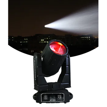 Бесплатная Доставка 350 Вт 17R Водонепроницаемый Луч Света IP55 Led Moving Head Beam Light Sky Tracker DJ Stage Light Для Ночного клуба Bar Show