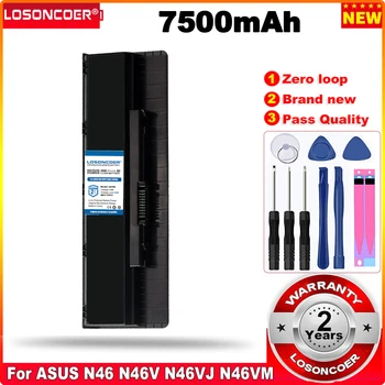 Аккумулятор для ноутбука Asus N46 N56 N76 N46VJ N46VM N46VZ N56DP N56VJ N56VM N76VJ R500VD N76VZ N76VM A32-N56 6 ячеек Быстрая доставка
