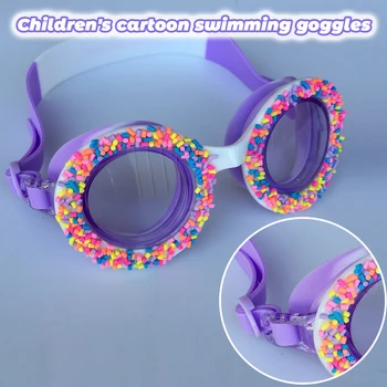 Мультяшные детские очки для плавания с защитой от запотевания и протечек, Мягкие Силиконовые очки для плавания, Дайвинг, Серфинг, нескользящие B2Cshop