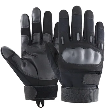 Зимние Спортивные перчатки с сенсорным экраном для спорта на открытом воздухе, противоскользящие Осенние Мужские Женские армейские военные перчатки