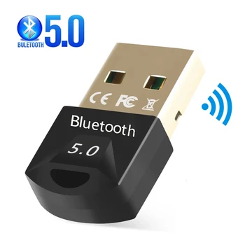 USB Bluetooth-совместимый адаптер 5.0, приемник Realtek Wireless Dongle 4.0, музыкальный мини-передатчик для автомобильной стереосистемы Auto