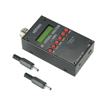 Прямая поставка Мини 1-60 МГц Коротковолновый измеритель антенны радиолюбителя Анализатор от 1 до 9,99 КСВ Можно использовать