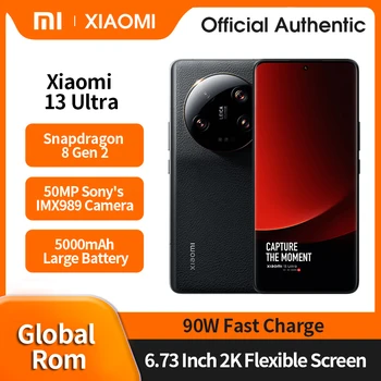 Глобальная Встроенная Память Xiaomi 13 Ultra 5G Смартфон 5000 мАч 2 К 6,73