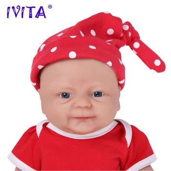 IVITA WG1512 14 дюймов 1,65 кг Силиконовая Кукла Реборн Bebe Всего Тела 