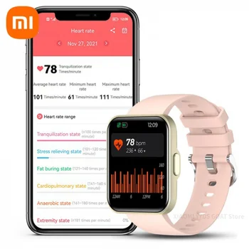 Смарт-часы для Xiaomi Redmi Watch 2 Фитнес-шагомер Здоровье Частота сердечных сокращений Сон Водонепроницаемые спортивные часы для мужчин и женщин Smartwatch