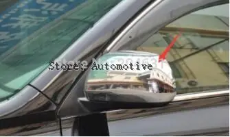 Для 2008-2010 2011 2012 2013 для Toyota Highlander ABS Хромированная Отделка крышки зеркала заднего вида/Украшение зеркала заднего вида