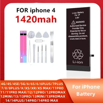 Оригинальная замена аккумулятора IC для iPhone, литий-полимерный, 0 циклов, для iPhone 6, 7, 8 Plus, X, SE, SE2, XR, XS