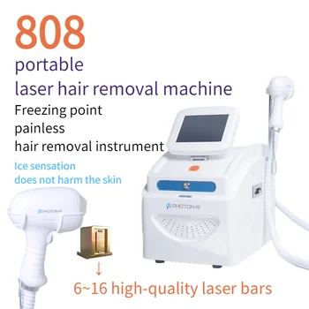 808 Портативная машина для удаления волос la-ser с температурой замерзания, безболезненный инструмент для удаления волос, эксклюзивный для салонов красоты