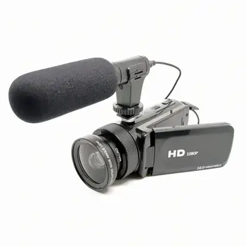 Видеокамера D100 HD 1080P С микрофоном, Видеокамера, Видеомагнитофон, 16 Миллионов домашних видеокамер, Видеомагнитофон