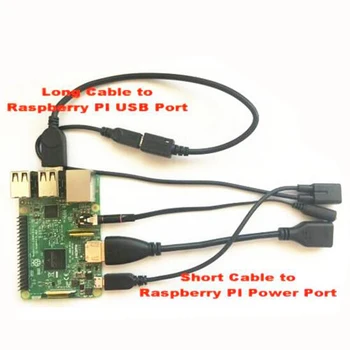 100 комплектов в партии, высококачественный комплект кабелей Raspberry PI 3 для док-станции NEOGEO X