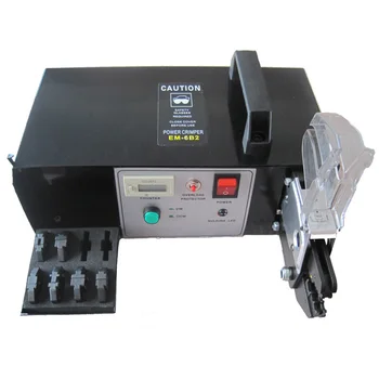 Электрический обжимной инструмент EM-6B2, используемый для обжима различных видов терминалов, Электрическая автоматическая обжимная машина/инструмент для обжима