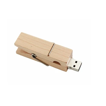 Деревянный Зажим USB Флэш-Накопитель Забавный Флеш-накопитель 64 гб 8 ГБ 32 ГБ 16 г 4 ГБ Флешка Memory Stick U Диск Classic Gitf Usb Stick Usb Memory