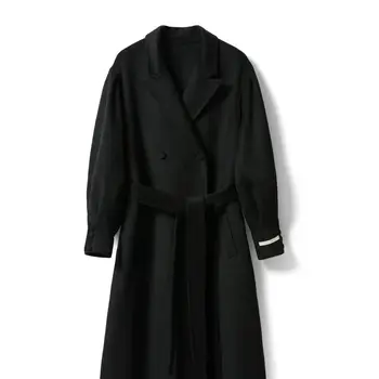 шерстяное кашемировое женское короткое пальто на заказ