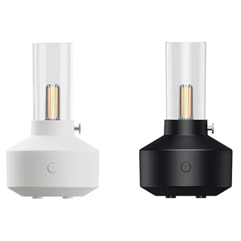 Ретро рассеиватель света Essential Oi LED лампа накаливания Ночник 150 мл Увлажнитель воздуха Работает 5-8 часов для дома