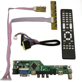 Новый комплект мониторов платы управления для телевизора N156BGE-L11 + HDMI + VGA + AV + USB Драйвер платы контроллера со светодиодным ЖК-экраном