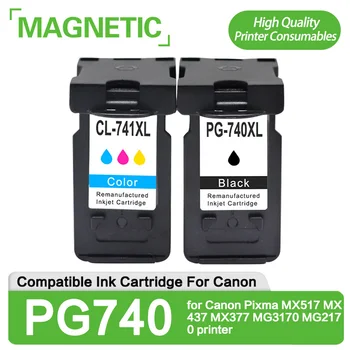 Новый Совместимый чернильный картридж Canon PG740 740XL CL741 741XL для принтера Canon Pixma MX517 MX437 MX377 MG3170 MG2170