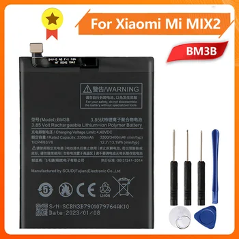 Аккумулятор для телефона Mi BM3B для Xiao mi MIX2 MIX 2 BM3B 3400mAh Сменный аккумулятор MIX 2S