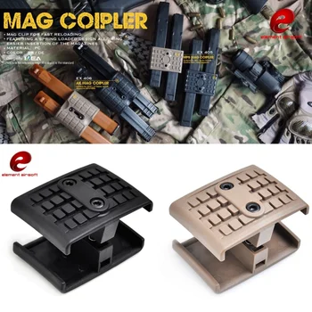 Element Airsoft MP5 Fast Mag Coupler Clip Softair Электрический Магазин SMG с Параллельным разъемом Аксессуары для Тактического оружия EX405