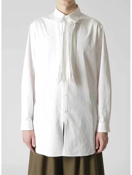 y3 Съемная двухслойная лента Унисекс y-3 yohji yamamoto homme рубашки мужская одежда повседневная рубашка белые топы для женщин